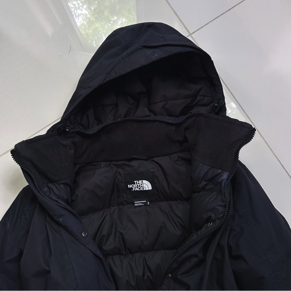 Black North Face Snow Down Parka